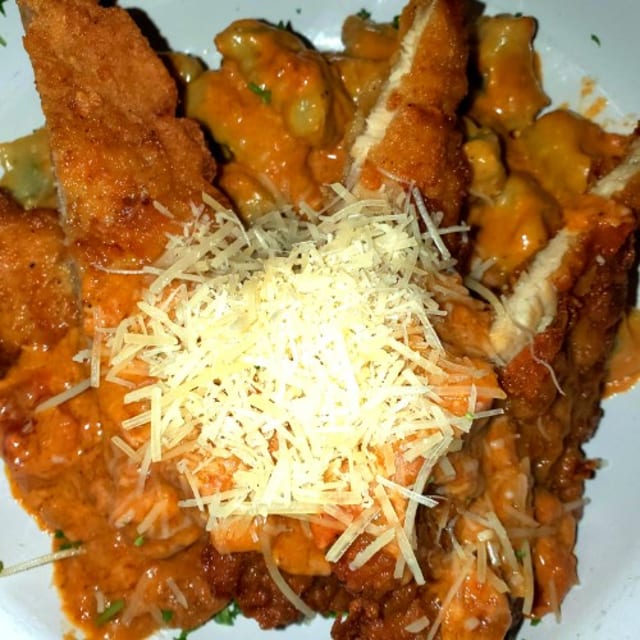 Milanese Pork & Gnocchi.