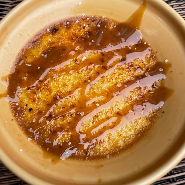 Vanilla Crème Brulee.