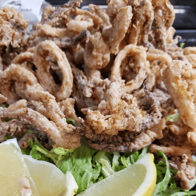 Golden Calamari Large.